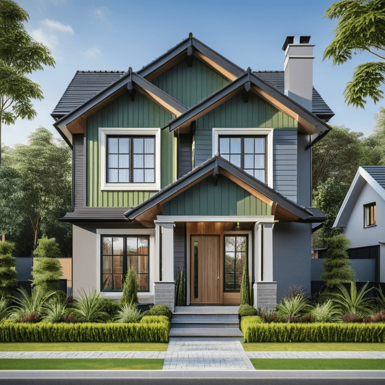 contemporary-green-house a mansion designed in a contemporary design