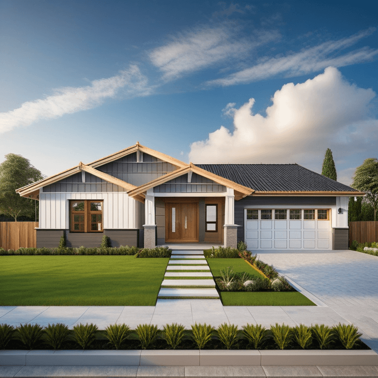 contemporary-ranch-house a mansion designed in a contemporary design