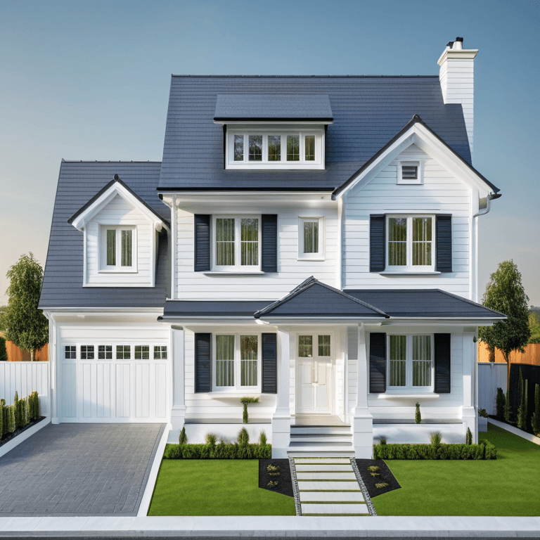 contemporary-white-house a mansion designed in a contemporary design