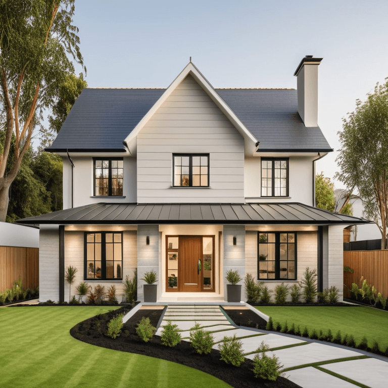 farmhouse-contemporary a farmhouse designed in a contemporary