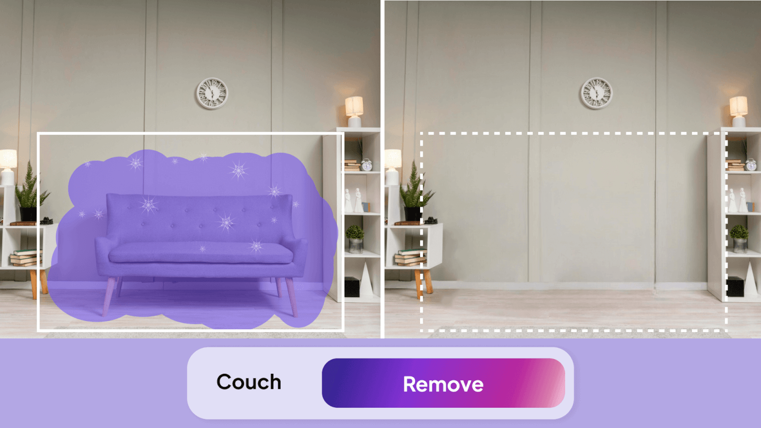 Furniture Removal HD.ai Feature Showcase #5: Furniture Removal