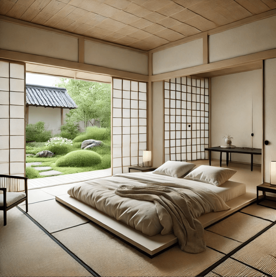 japanese-bedroom a bedroom designed in a japanese style