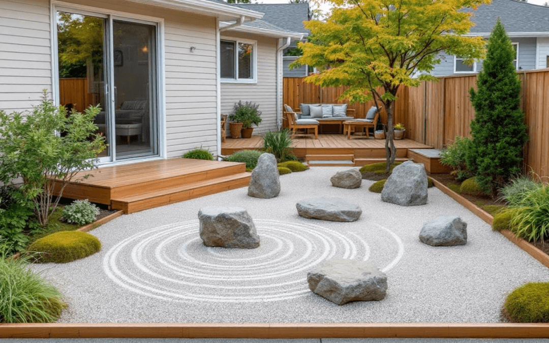 Stone by Stone: Crafting a Japanese Zen Rock Garden for Peace