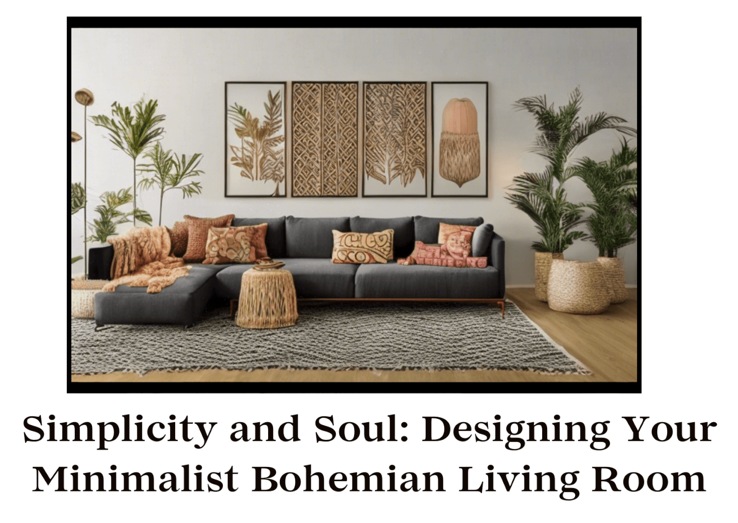 minimalist-bohemian-living-room Simplicity and Soul: Designing Your Minimalist Bohemian Living Room Design