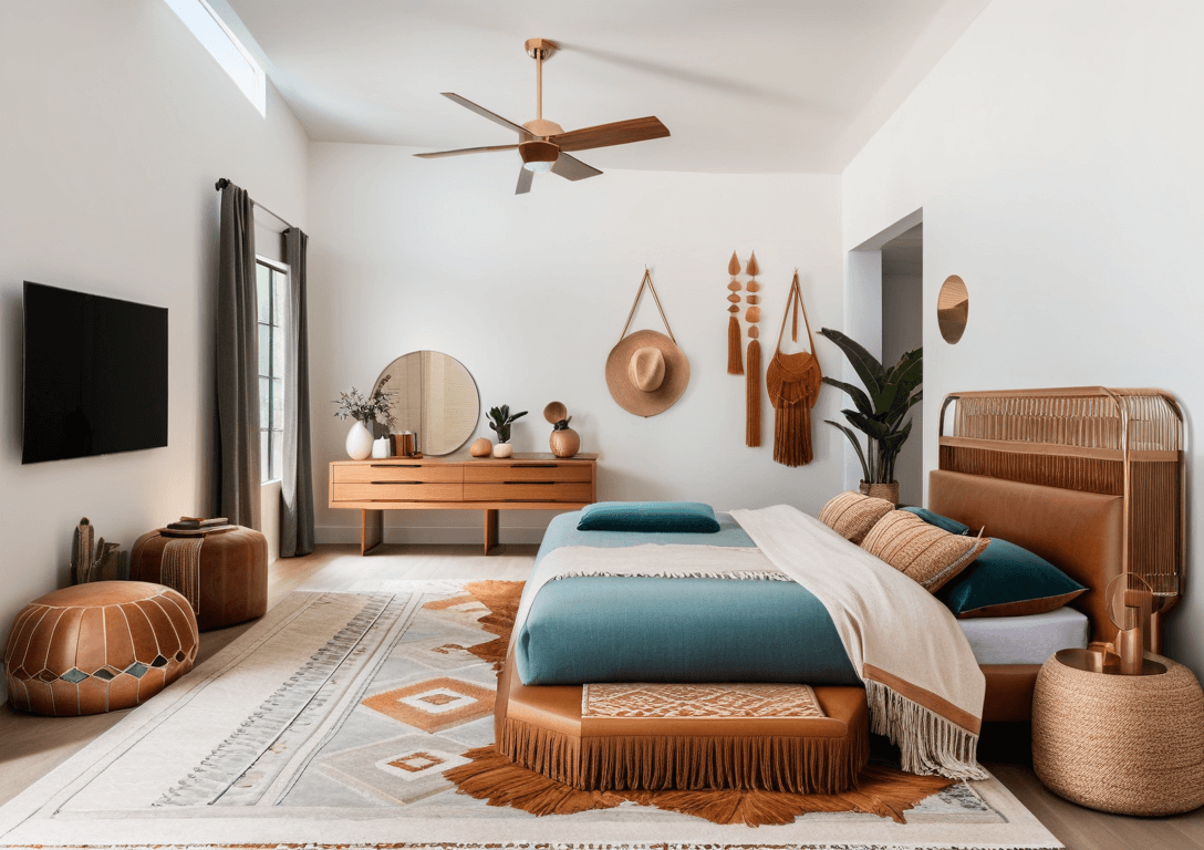 modern-boho-bedroom Achieve the Perfect Modern Boho Bedroom Look