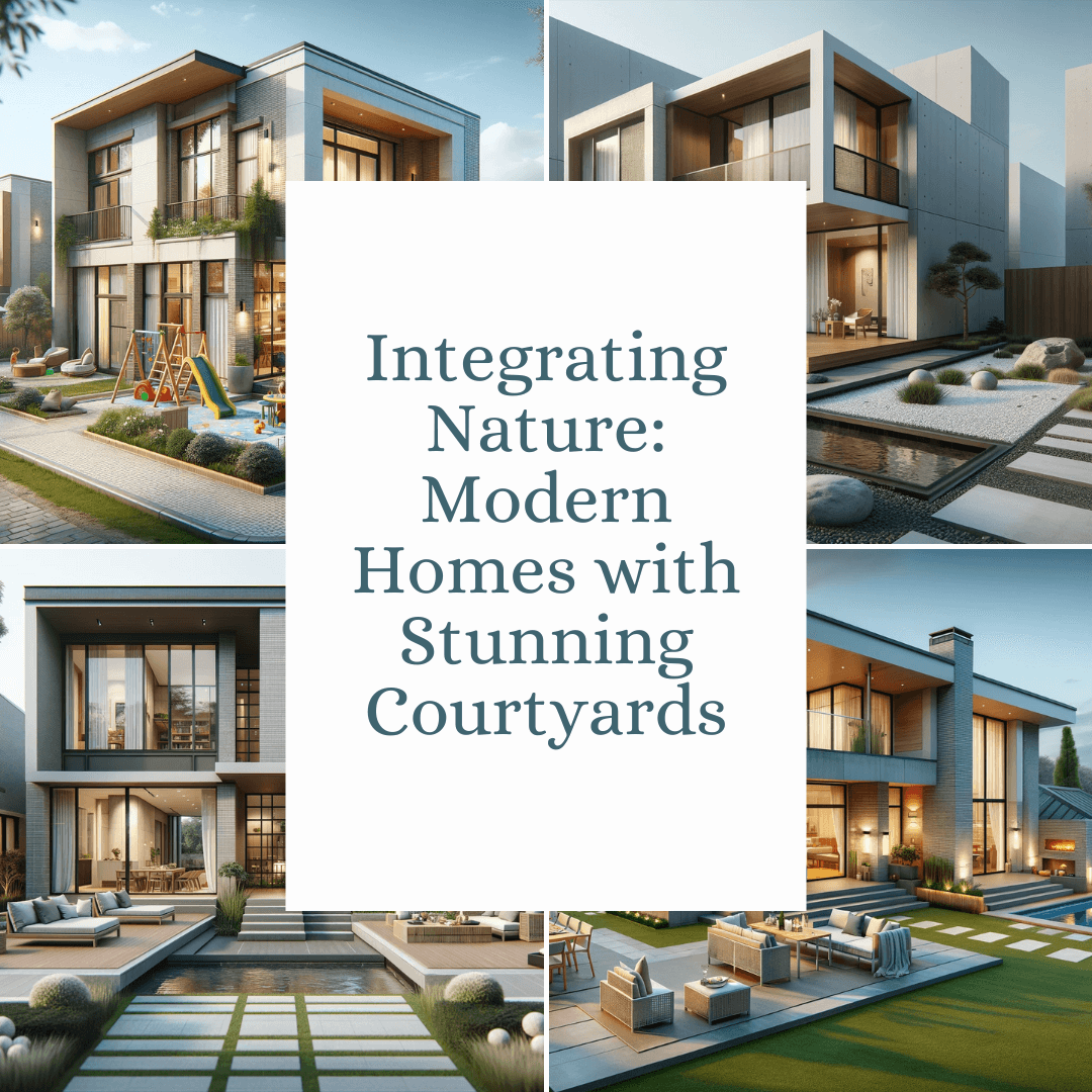 modern-house-plans-with-courtyard Integrating Nature: Modern Homes with Stunning Courtyards