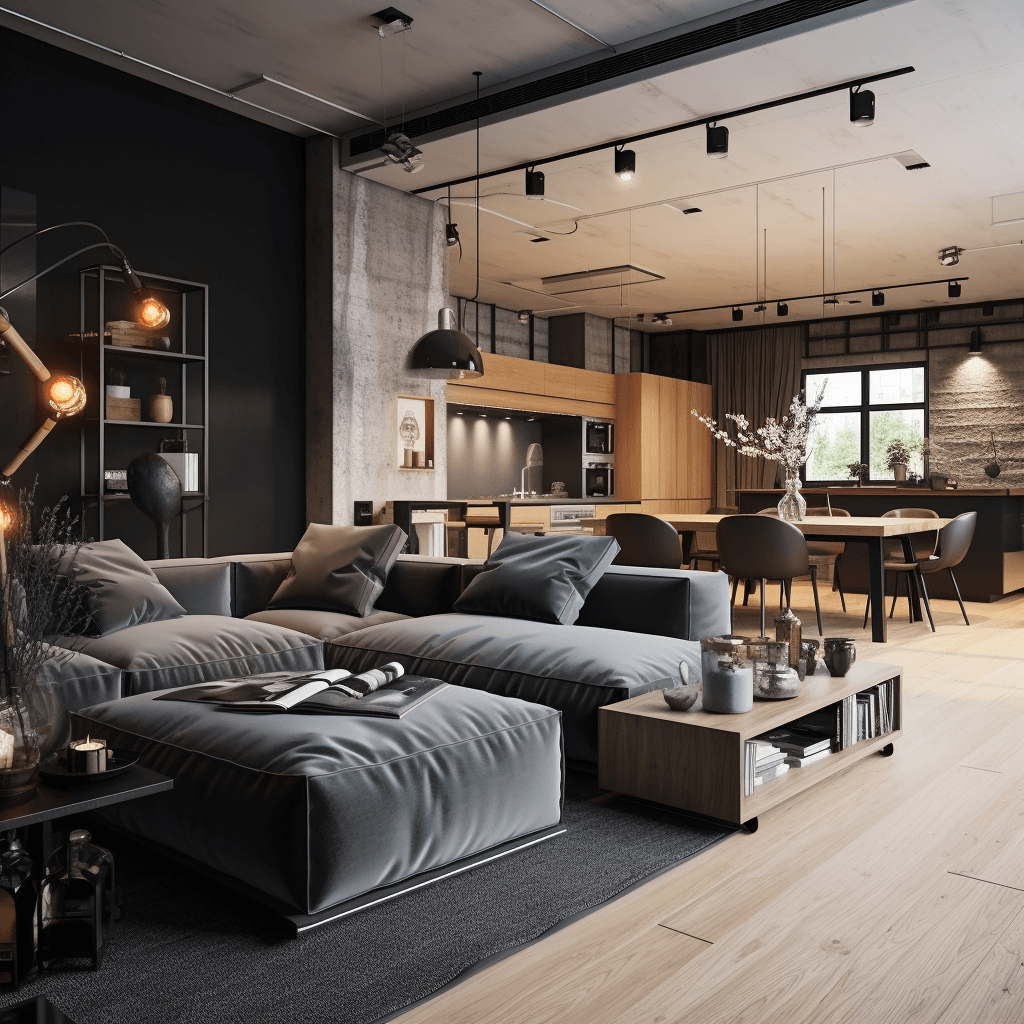 A modern interior design