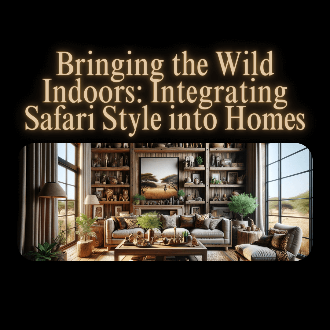 safari-style Bringing the Wild Indoors: Integrating Safari Style into Homes