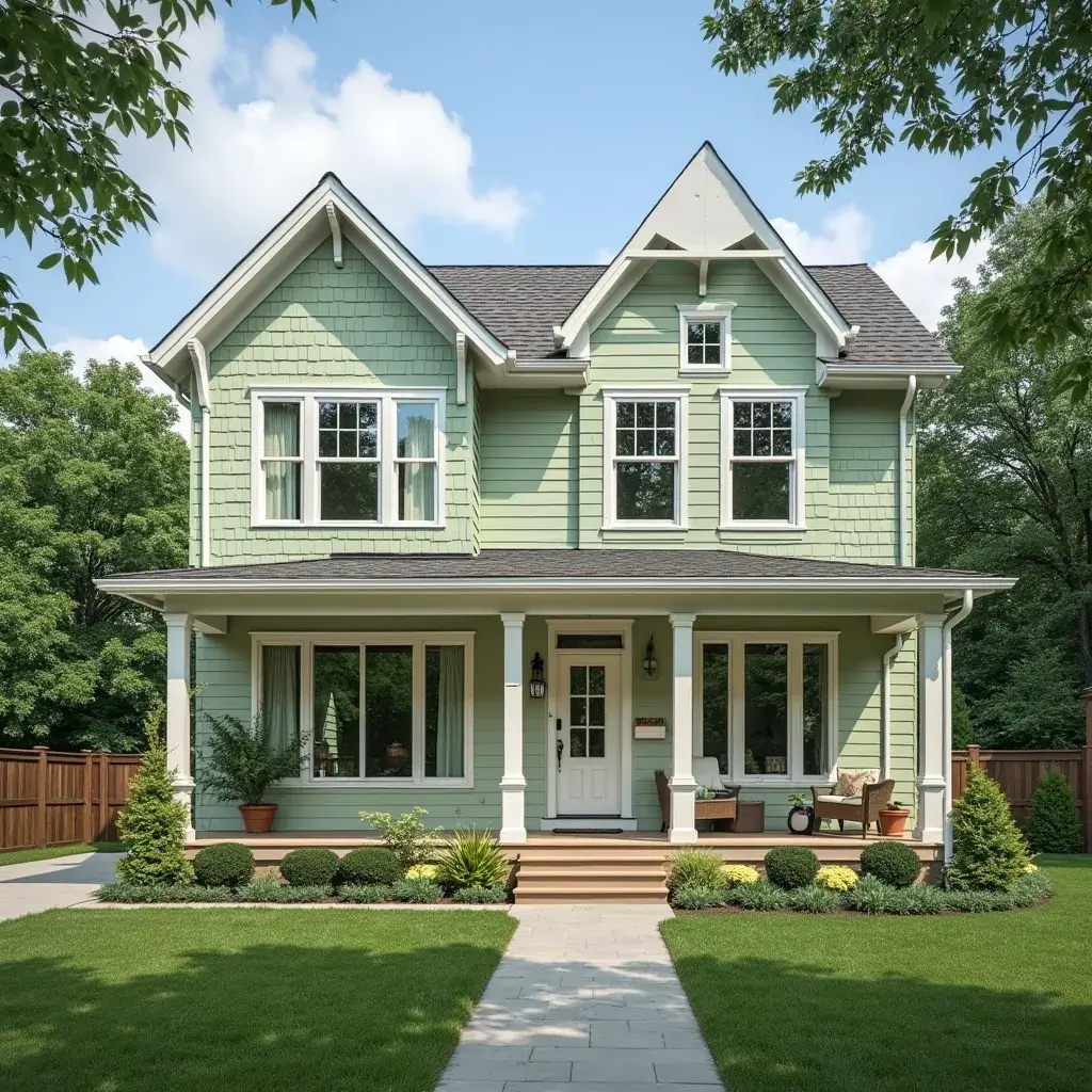 1 Stunning A-frame cabin with large glass windows