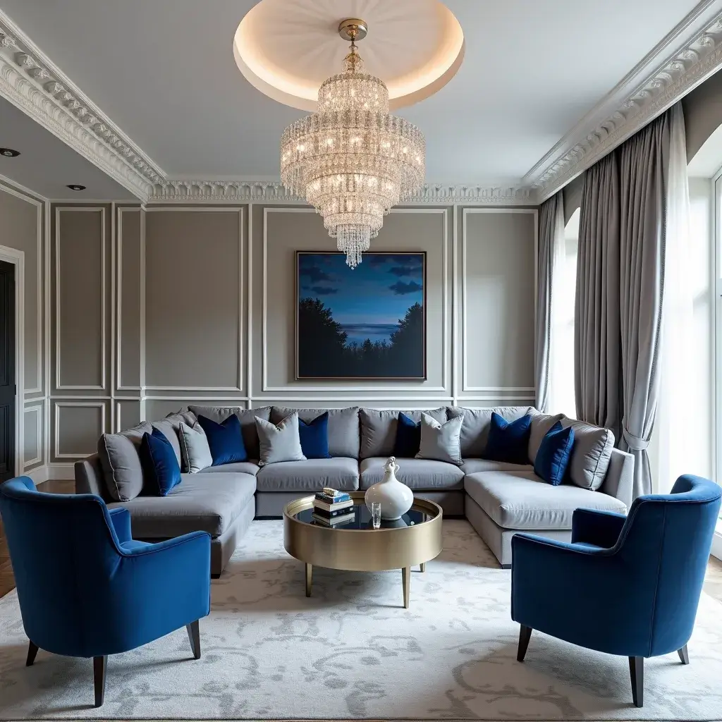 1 a living room designed in an orange design